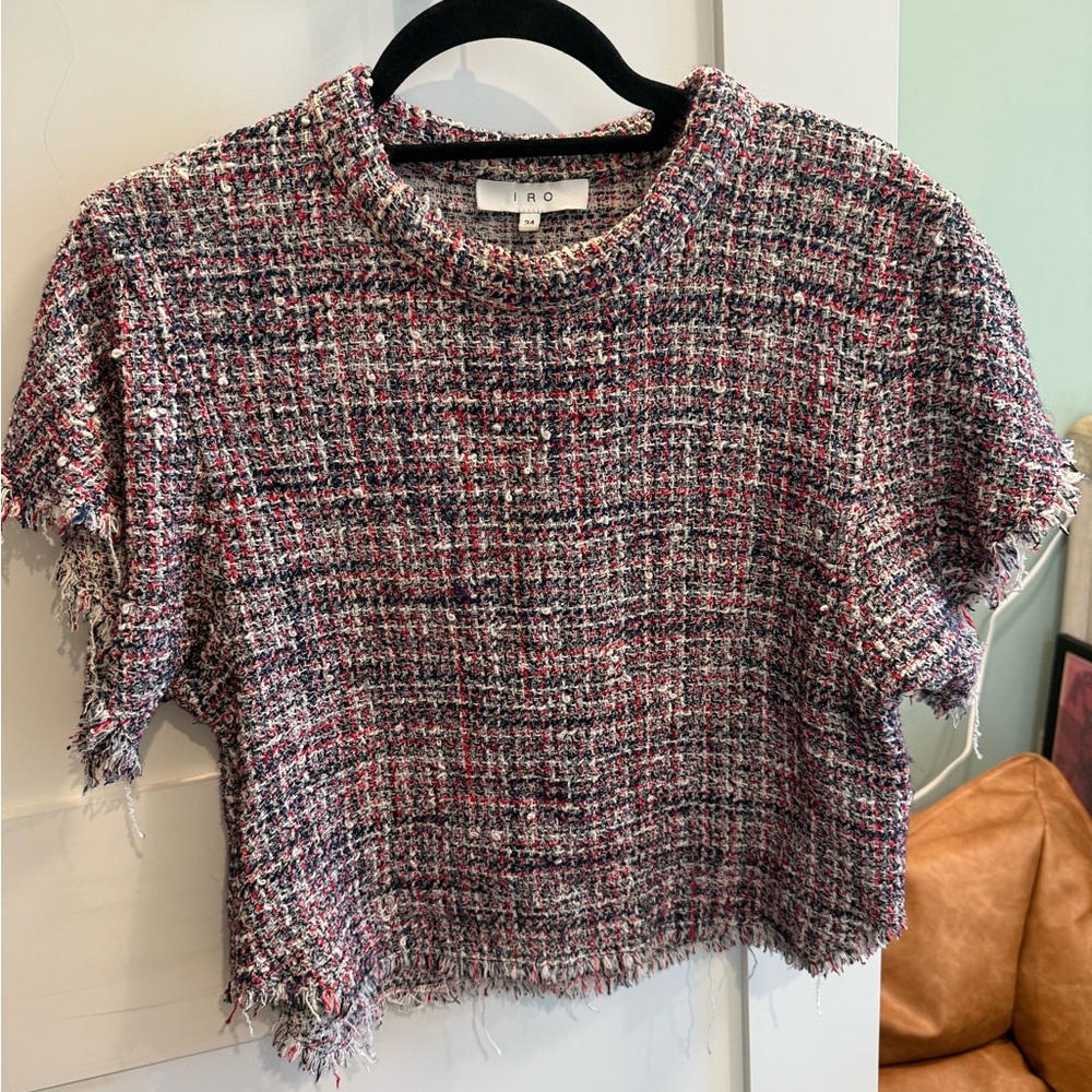 IRO Women's Tweed Top - Multicolor